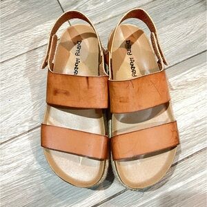 Dirty Laundry Platform Sandals